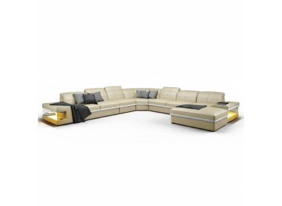 Mūsdienīga koka komoda sideboard komodes dzīvojamā istabas skapis 107cm XXL zemas plaukti