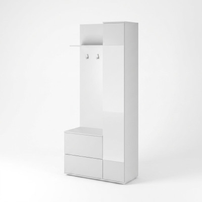 Garderobe Garderobenset Garderoben Skapītis Spogulis Paneļa Koridors