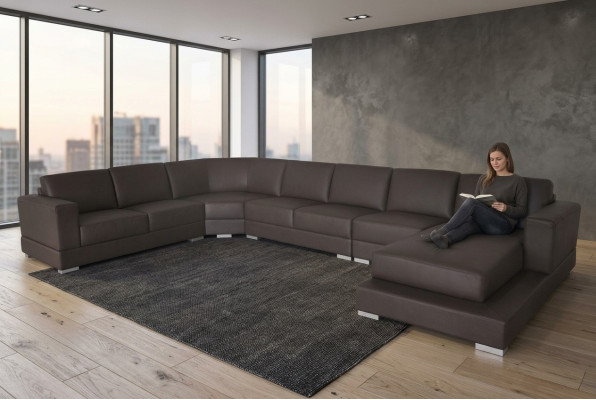 Dizain Eck Couch Polster Sitz Garnitur vides Modernas mēbeles ar USB jaunumi