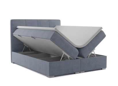 Boxspring gulta viesnīcas divguļamā gultā tekstils luksusa gultas polsteris gultas kastes funkcija jauna