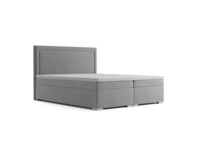 Boxspring dizaina gulta, viesnīcas divguļamie gultai ar luksusa pārklājumu, kastīšu funkciju un jaunu samta pārklājumu.