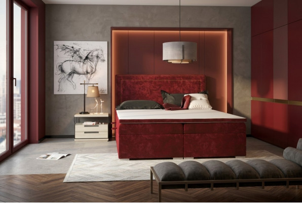 Boxspring gultasvietas viesnīcas divvietīga gulta luksusa gultas polsterējums 90/100/120/160/180x200cm.