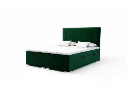 Boxspring gulta viesnīcai divguļamā gulta apģērbs luksusa gultas polster bed box funkcija