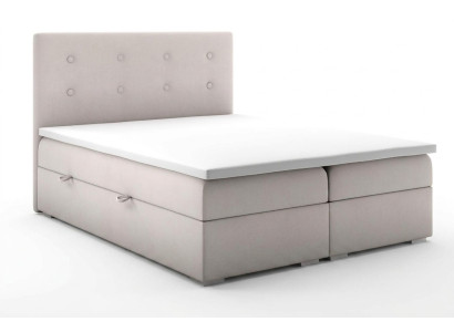 Gulta kastes funkcija Boxspring viesnīca divvietīga komplektēta matraču augšdaļa gultas.