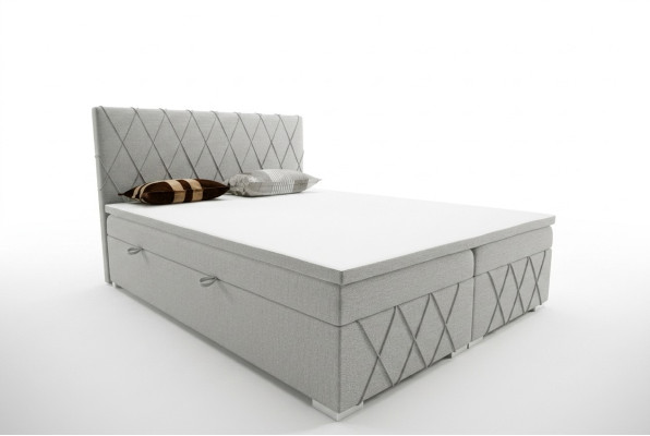 Boxspring gulta viesnīcas divvietīga gulta tekstila luksusa gultas piederumiem gultu kastu funkciju