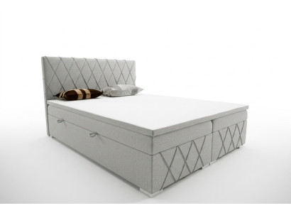Boxspring gulta viesnīcas divvietīga gulta tekstila luksusa gultas piederumiem gultu kastu funkciju
