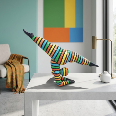 Abstrakta figūra Statuja Baletdejotāja Statujas Dārza dekorācija Modernas figūras 110cm