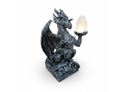 Dekoratīvā figura LAMPE Drāgons Statuja Skulptūra 75cm Figūras Skulptūras Jauns WG2020 N2