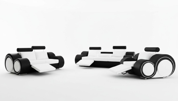 Sofa kopgarnitūra + USB polsteris 3+2+1 Sofa Garnitūra Dizainera svētku istabas Relaksējošs polsteris komplekts