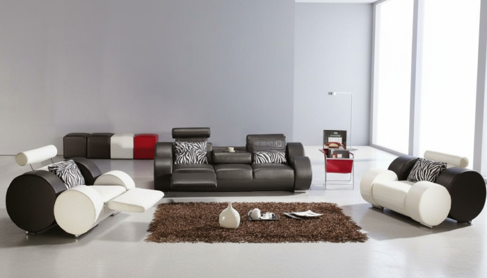 LEDERSOFA LEDER COUCH 3+2+1 ar USB POLSTERGARNITUR DIZAINERU SOFA JAUNS GARNITŪRA