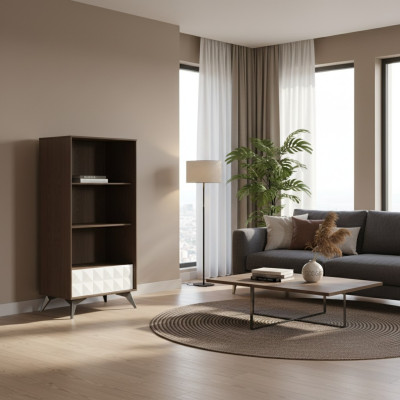 Komodas Vitraze Komodas Vitrīnas Komodu skapis Dizaina skapis 125x58x43cm