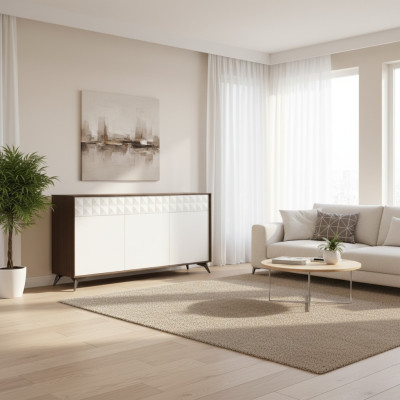 Luksusa komoda skapis Sideboard komodas skapji Stila mēbeles ēdamgalds 167 cm xxl