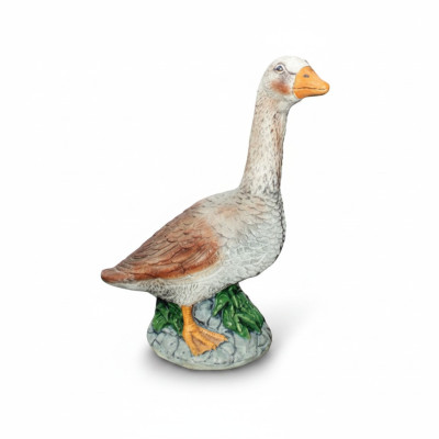 Dekoratīvs zoss dārza figūra statujas 44cm lielums, plastmasas jauna