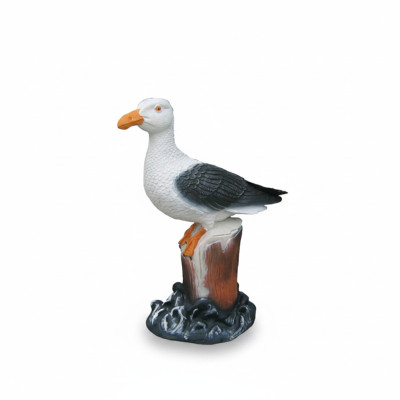 Deko figūra kaija putnu dārza figūras skulptūra statujas skulptūras 43 cm jauns