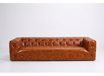 Chesterfield dīvāns Dīvāns Polster Stoff Leder dīvāni Polster Garnitur 4 Sitzers