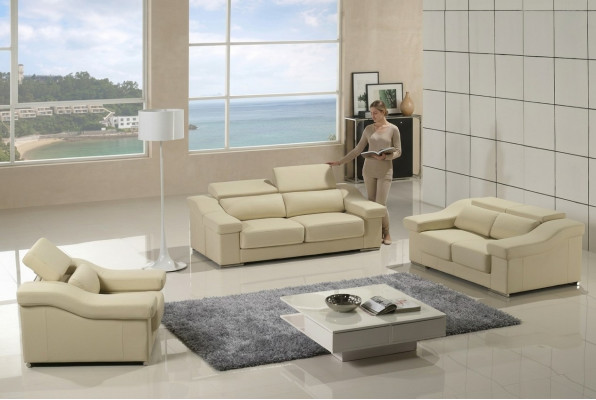 Sofas dizaina dīvāni, mīksti 311 sēdvietu komplekti, ādas dīvāni