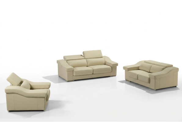Sofas dizaina dīvāni, mīksti 311 sēdvietu komplekti, ādas dīvāni