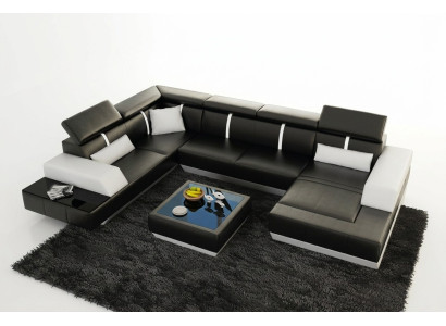 Dīvāns Dzīvojamās istabas Dizaina Apļveida Stūra Dīvāns Sofa Komplekts.