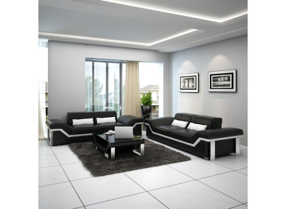 Sofas komplekts 3+3 sēdvietu dizains sofa polster couch moderns.