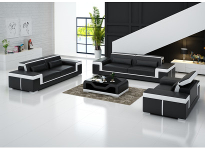 Sofa 3+1+1 Sofagarnitur Sitzer Set Dizainas Piekari Couchen Moderns