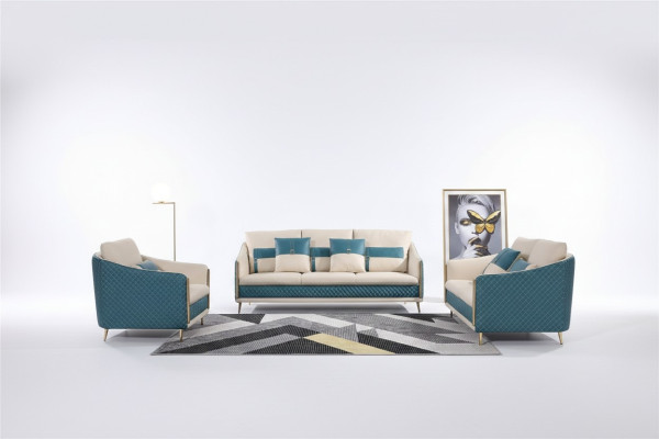 Sofas komplekts 3+1+1 sēdvietu sofa dīvāns ādas dīvāna komplekts