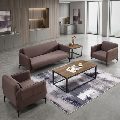 Dizaina mīkstie sēdekļi Dīvāns Garnitūra Sofa Sofas Dīvāni Tekstils Audums Biroja mēbeles Jauns