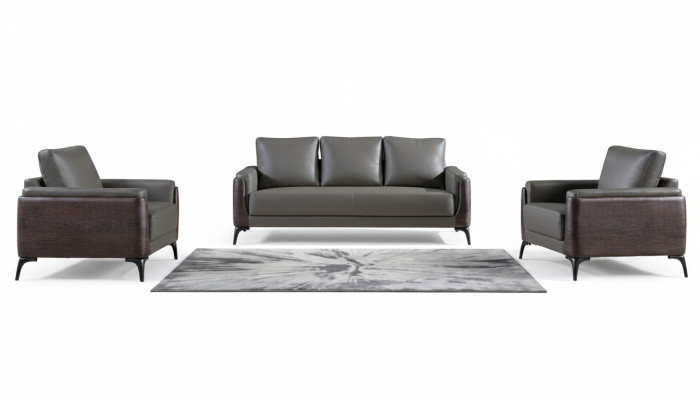 Sofa komplekts 3+1+1 istabas dizaina dīvāni ādas atpūtas mūsdienīgas.