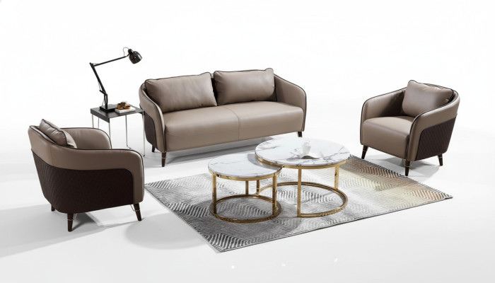 Sofa komplekts biroja dīvāns mēbeļu dīvāns komplekts 3+1+1 ādas dīvāni dīvāni pilnībā jauni