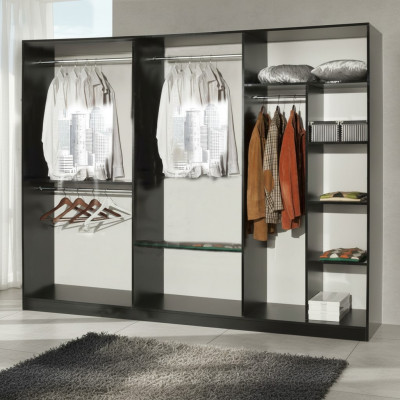 Garderobe Modernais xxl Skapītis Itāļu mēbeles Guļamistabas skapji jauni