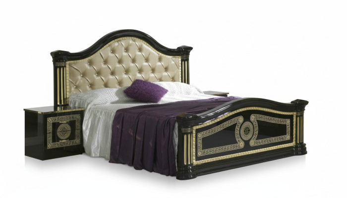 Chesterfield gulta ādas gulta gultas pārklāts guļamistabas laulību gultiņa gultas 180x200cm