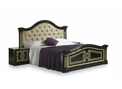 Chesterfield gulta ādas gulta gultas pārklāts guļamistabas laulību gultiņa gultas 180x200cm
