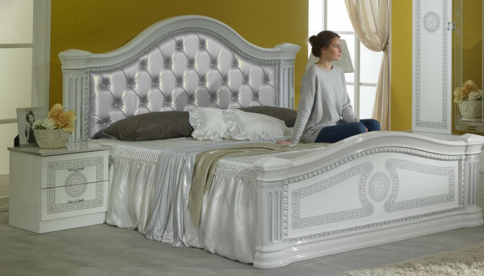 Dizainera gulta guļamistabas gultas "Chesterfield" audums ādas viesnīca greznība polsteris