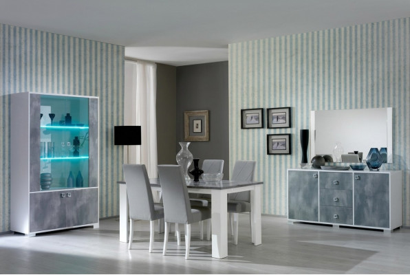 Moderns ēdamgalds Koka galds Galda 160x90cm Ēdamistaba Ražots Itālijā Dizains Jauns