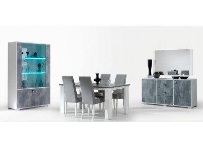 Moderns ēdamgalds Koka galds Galda 160x90cm Ēdamistaba Ražots Itālijā Dizains Jauns