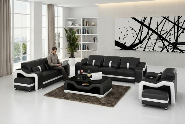 Sofa komplekts 3+1 sēdvietas dizaina dīvāns paklājamais dīvāns moderna komplekta grupa