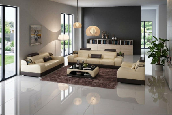 Sofas priekškopsējums 322 vietas komplekts dizaina sofa polster couch moderns