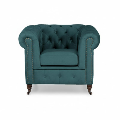 Chesterfield krēsls 1 sēdētājs dīvāns Polster Sofas Couchen Neu Lounge Club