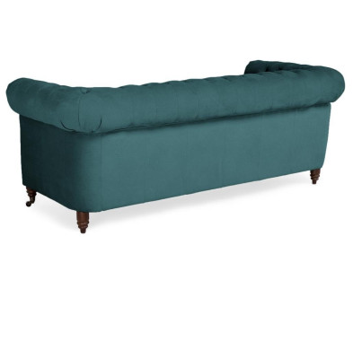 Klasiskā Chesterfield mēbeles Trīsvietīgs dīvāns Tekstila dīvāns Augstās klases dizains