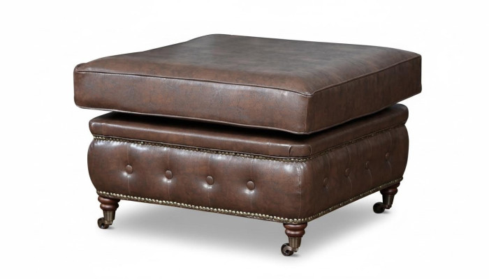 Chesterfield kājeneks Kluba lounga paklājs ādas auduma otomāns dizaineris