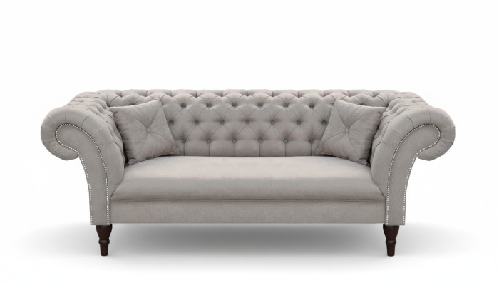 3 sēdvietu dīvāns Polster Sofa Chesterfield Dīvāni Trīsvietīgie mākslīgā āda