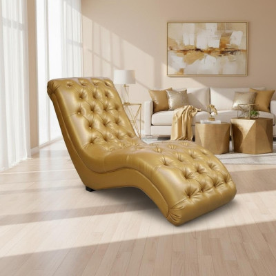 Chesterfield Chaiselongues Sofa Liege Chaise Club Deko Relax Liegen Leder - Česterfīlda šaiseļongas sofa atpūtas dīvāns deko atpūtas krēsls klubstūris ādas apdare