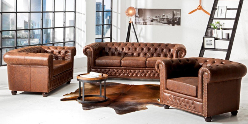 Sofas komplekts 3+2 sēdvietu jauns dizains Dīvāni Apmētāji Dekoratīvās dīvāngarnitūras no ādas