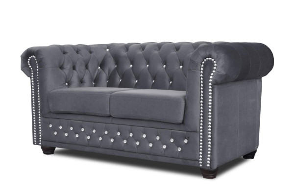 Chesterfield divvietīgā galds 2+1 sitzera dizaina dīvāns polsteris dīvāns garnitūra jauna.