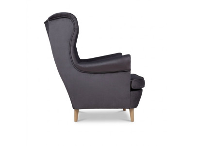 Chesterfield krēsla krēsls dīvāns gulta svārki sēdeklis atpūta pelēkā krāsā