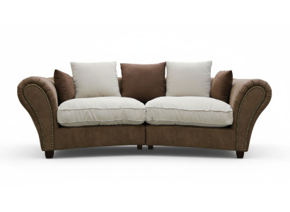 Dīvāns 4 sēdvietām auduma dīvāni Luxus Couch Couchen big Polster Lümmel 265cm