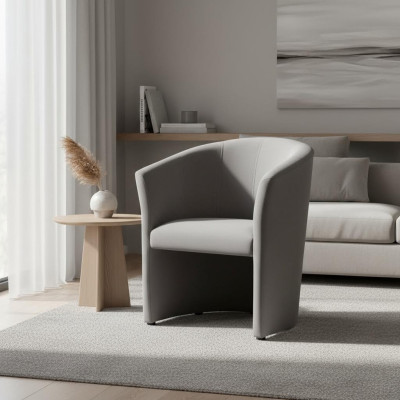 Krēsla Kluba atpūtas zona dizains ķēžu krēsls polster sofa 1-vietīgs televizors melns