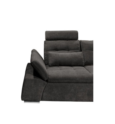 Stūra dīvāns L-formā Sofa Couch dizains polster Moderns tekstils Guļamfunkcija Audums