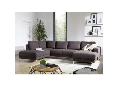 Dzīvojamo telpu stūra sofa U-formas dīvāns sēdekļa polsterēšanas komplekts moderns