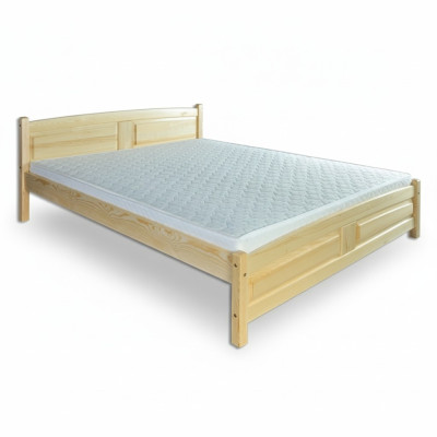 Gulta 200x200cm masīvkoka gulta masīvkoka gultas karkass divvietīga gulta