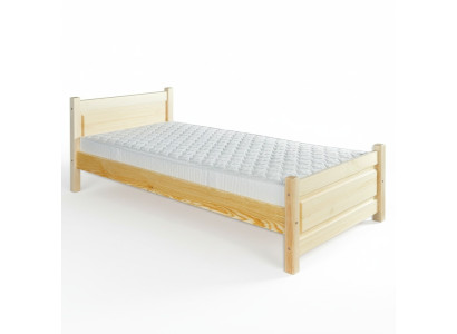Pilnkoks gultas Echtholz Massivholzbett 100x200 vienvietīgā gultas seniorenbett roku darbs